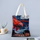 thumbnail image 2 of Big Hero 6 Bolso de tela con estampado de lienzo para mujer, bolsa de compras reutilizable y estética, con cremallera interior, regalo para mujer,38*45cm., 2 of 6