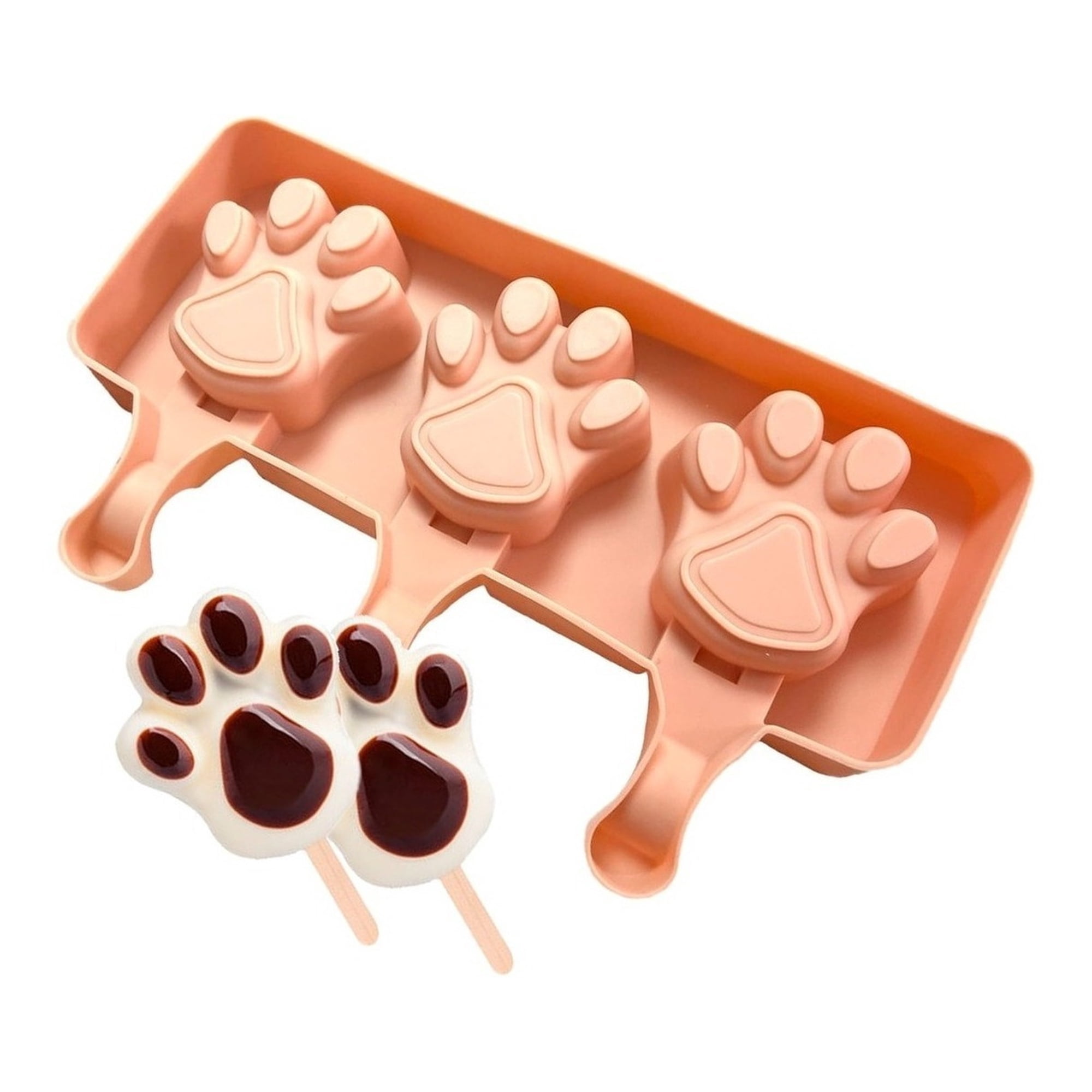 Genérico - Moldes De Chocolate Moldes Chocolate Silicona Patitas Patas