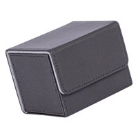 Magideal - Caja De Cubierta De Cuero Pu De Gran Tamaño Para Tarjetas De Juego, Estuche Para Tarjetas De Juego/Tcg/Ccg , F F