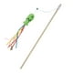 thumbnail image 4 of Cat Wand Toy Cat Teaser Wand Fun Playing Scratching Juguetes Interactivos Para Gatitos Verde, 4 of 5