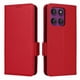 thumbnail image 1 of Funda Cartera para Motorola Moto Edge 60 Pro Tapa Flip con Ranuras y Soporte Rojo, 1 of 5