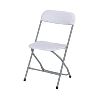 Northwest - Silla Plegable 44X44X79 Blanca Blanco Tamano Unico