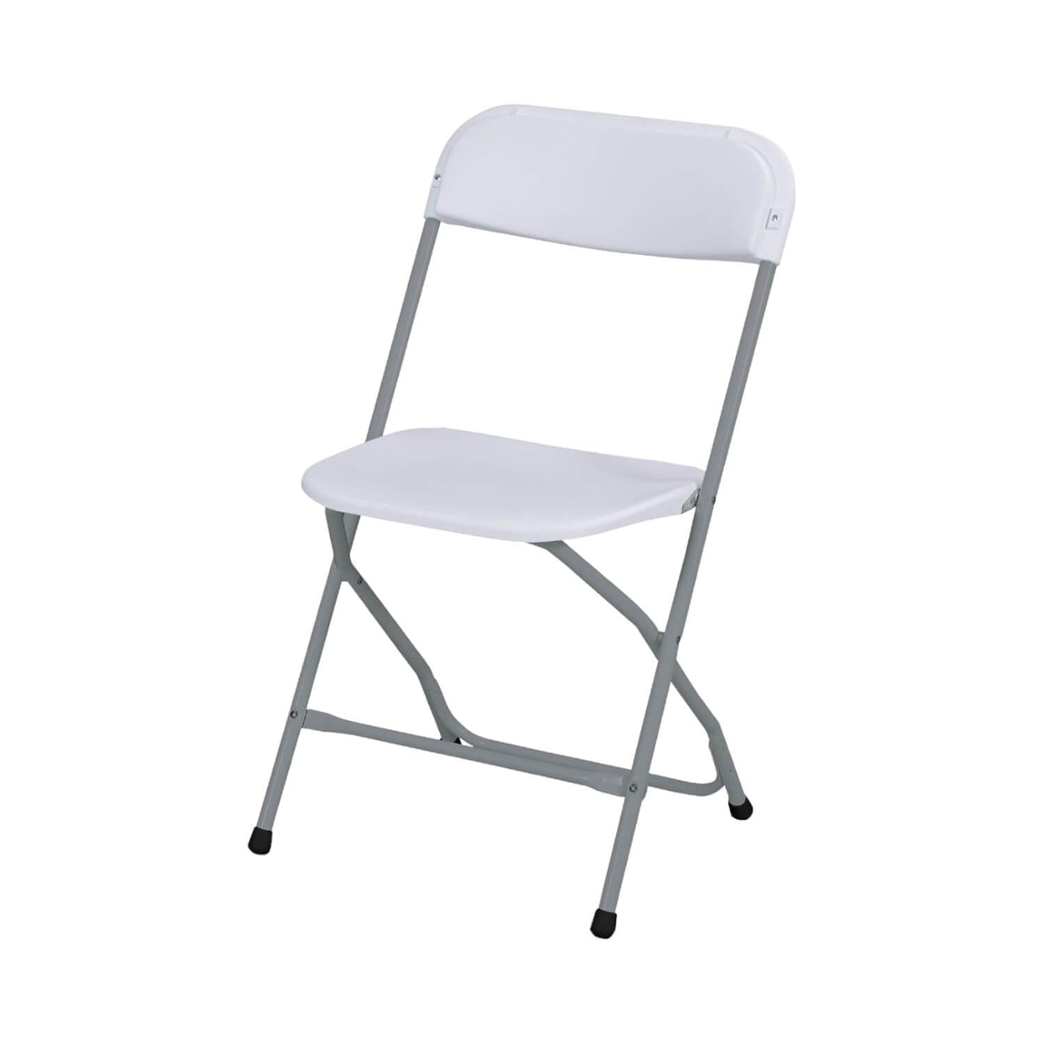 Northwest - Silla Plegable 44x44x79 Blanca Blanco Tamano Unico