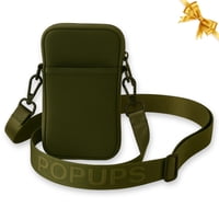 Bolsa Bandolera De Neopreno Popups Para Mujer Safari Green