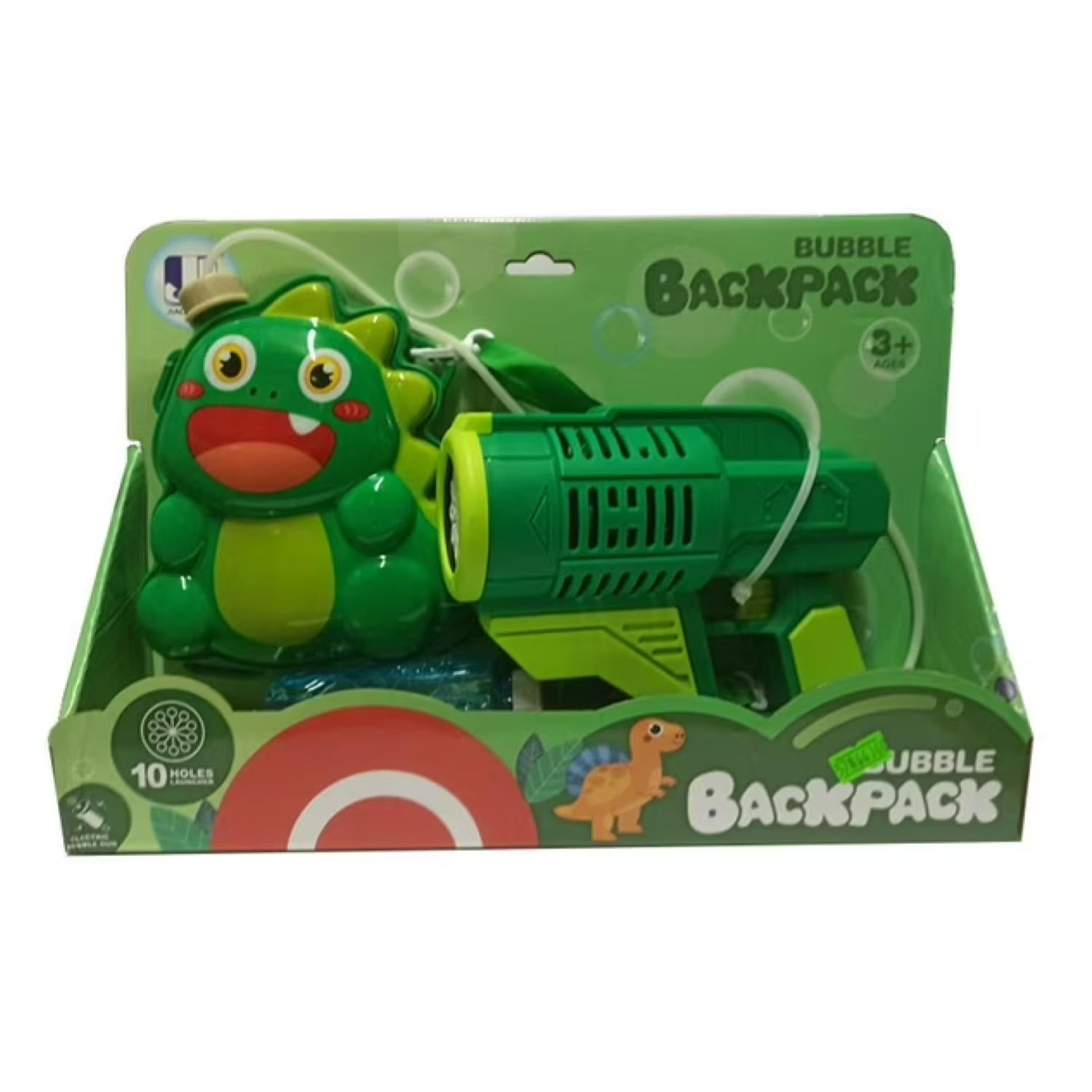 Total E-commerce - Juguete Lanza Agua Con Mochila Dinosaurio Verde Infantil