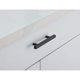thumbnail image 3 of Tiradores de barra Elegant Decor Dior, paquete de 10, negro mate, 10,5 cm, 3 of 6