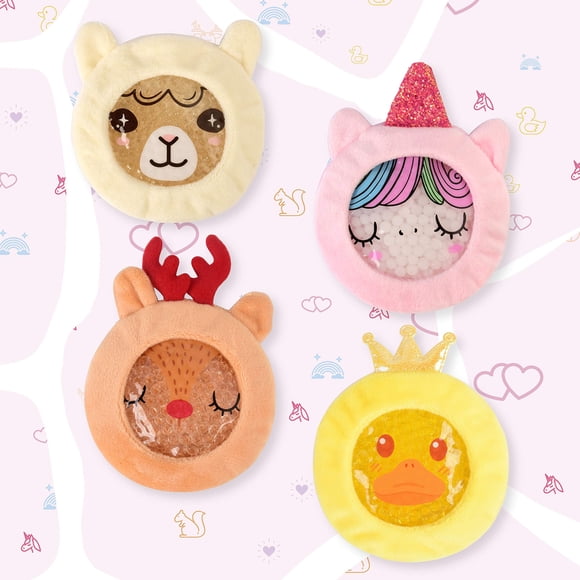 Paquetes de hielo LEONNS Boo Boo Kids Hot & Cold Therapy (paquete de 4)