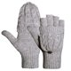 thumbnail image 1 of Lindos guantes de lana de doble uso, cálidos guantes de lana de medio dedo y medio dedo para otoño e invierno para mujeres y hombres., 1 of 8