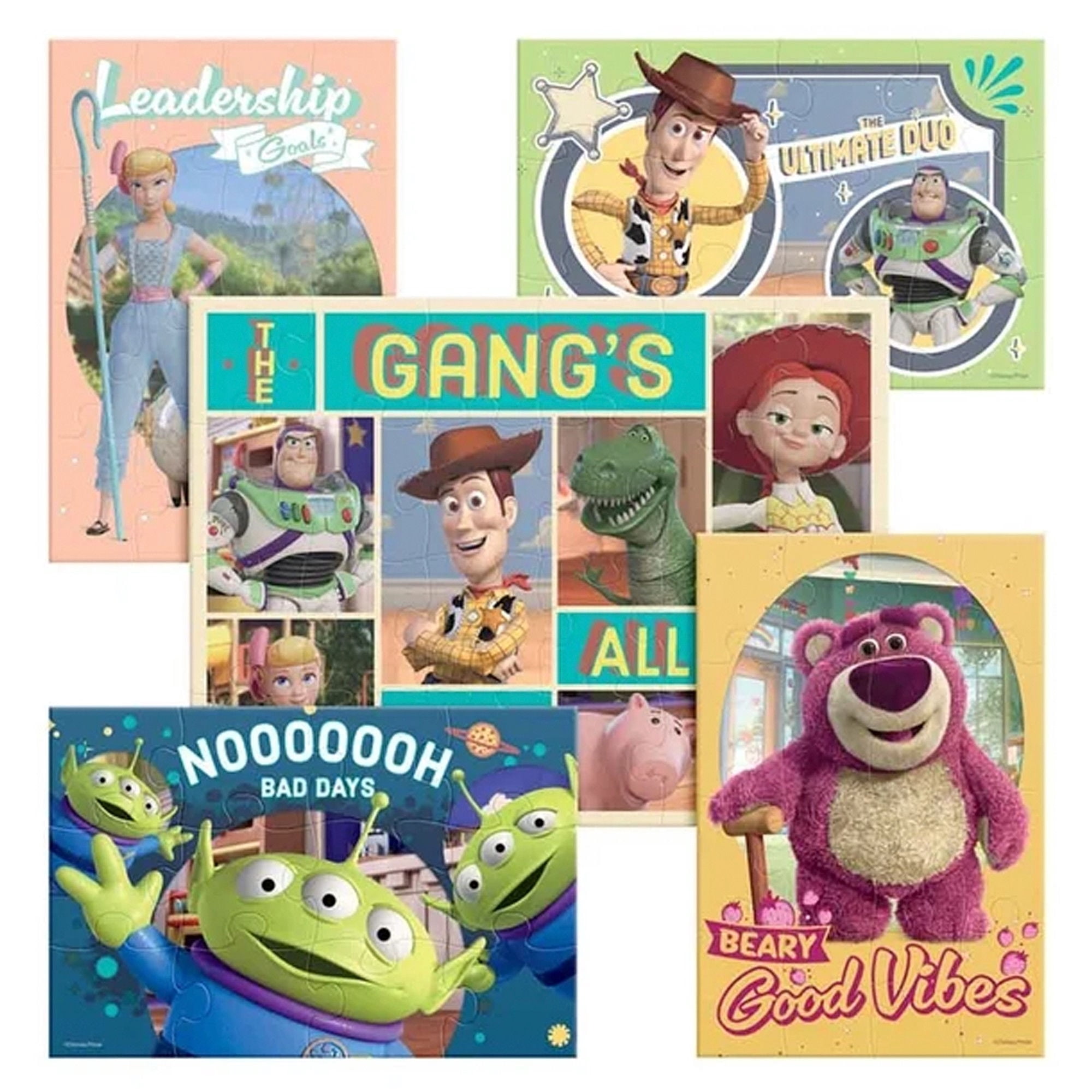 Puzzle Toy Story 5 En 1 Madera