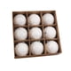 thumbnail image 4 of 9 Piezas De Adornos De Bolas De Navidad Para árbol De Navidad, Decoración Para Cafetería, Aniversario, Bar, Color Blanco, 4 of 5