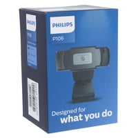 Webcam Philips P106 Negro Open Box
