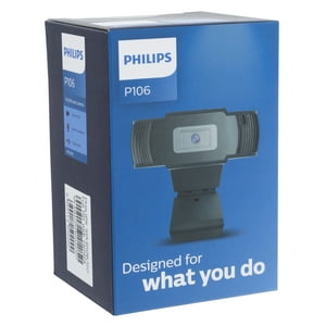 Webcam Philips P106 Negro Open Box