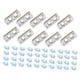 thumbnail image 4 of 50 Clips De Fijación Para Vallas De Jaulas De Mascotas, Hebillas Premium Resistentes, Conectores De Valla Blancos, 4 of 5