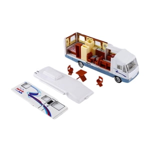 Magideal - Modelo De Aleación Rv, Coche De Juguete, Autocaravana, Juguete Fundido A Presión, Juguete Para Niños, Puerta Que Se Puede Abrir, Vehículo Rv, Juguete