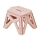 thumbnail image 4 of Taburete de Camping, taburete plegable compacto con asa, silla de pesca, reposapiés para silla de Camping, reposapiés para pesca, viajes, conciertos y Rosa, 4 of 5