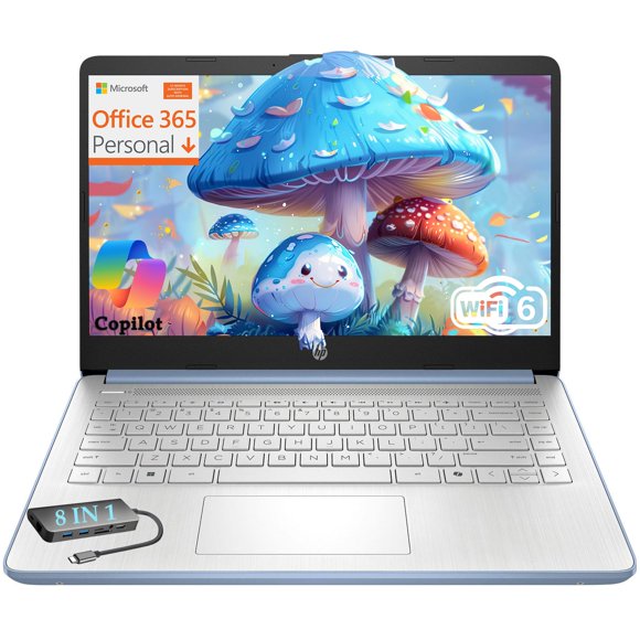 Laptop HP de 14" Intel N150, 4 GB de RAM, 128 GB, Windows 11