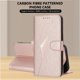 thumbnail image 5 of Funda Cartera Fibra de Carbono para Google Pixel 10 Pro 5G con Soporte y Cierre Magnético Rosa, 5 of 6