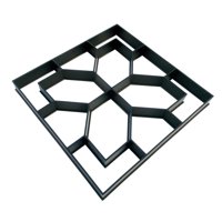 Magideal - Molde Para Caminos De Piedra, Molde Para Pavimento De Hormigón, Molde Para Pavimento De Piedra Para Patio, Molde Para Pavimento De Piedra Reutilizable Estilo B
