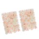 thumbnail image 4 of Panel De Pared De Flores De Hortensia Rosa Artificial De 2 Piezas Blanco Y Champán, 4 of 6