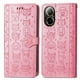 thumbnail image 1 of Funda Cartera FOXDOCK para Realme C67 4G , Flip PU con Relieve de Gatos y Perros, Tarjetero y Soporte, 1 of 6