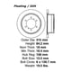 thumbnail image 2 of Disco Freno para auto Mitsubishi Montero Sport 2015-2021 Trasero, 2 of 4