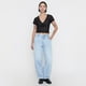 thumbnail image 4 of Polera Mujer M/C Cruzada Encaje Negro Corona, 4 of 4