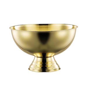 Bothyi - Cubo De Hielo Para Fiesta, Cubo Resistente Para Enfriar Vino, Para Barbacoa, Vacaciones, Boda, Dorado