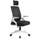thumbnail image 3 of Silla Ejecutiva de Oficina Ergonomic Essential Blanco, 3 of 5
