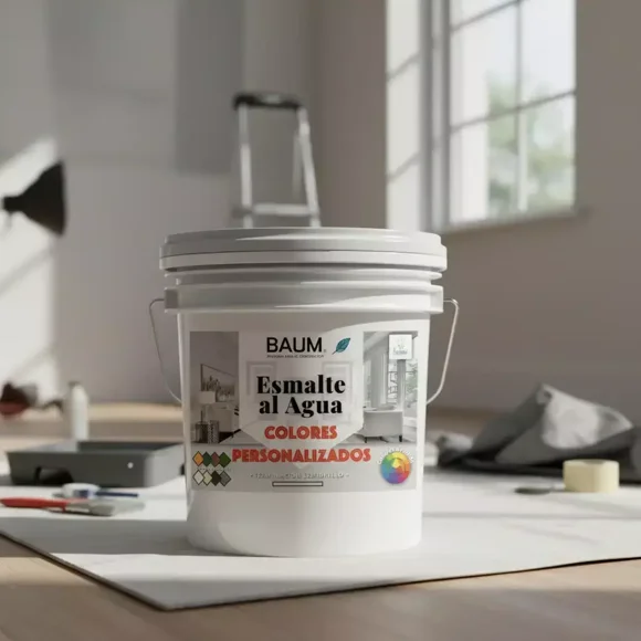 Galon Esmalte al Agua Extracubriente Rojo Colonial - Pinturas Profesionales Chile