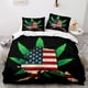 thumbnail image 1 of WEED Bedding Set Single Twin Full Queen King Size Maple leaf Bed Set Aldult Kid Bedroom Duvetcover Sets 3D 3Bed Sheets, 1 of 5
