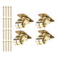 thumbnail image 3 of 4 Ruedas Verticales De Metal Para Piano Con Rotación De 360 Grados Para Muebles, Sofás De Piano, Color Dorado, 3 of 5