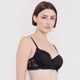 thumbnail image 3 of Sostén Mujer Push Up Copa B Negro  Corona, 3 of 5