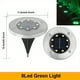 thumbnail image 1 of Illuminate Your Garden with 4pcs Waterproof Solar Garden Lights - 8 LEDs, Perfect for Path, Deck, Yard, Driveway and Lawn Decoration, 1 of 5