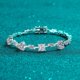 thumbnail image 4 of Pulsera de Cadena de Moissanita para Mujer 6/6.5/7 Pulgadas Color D VVS1 Pulseras de Plata Esterlina S925 con Diamantes Pulseras de Eslabones para Mujer, 4 of 7