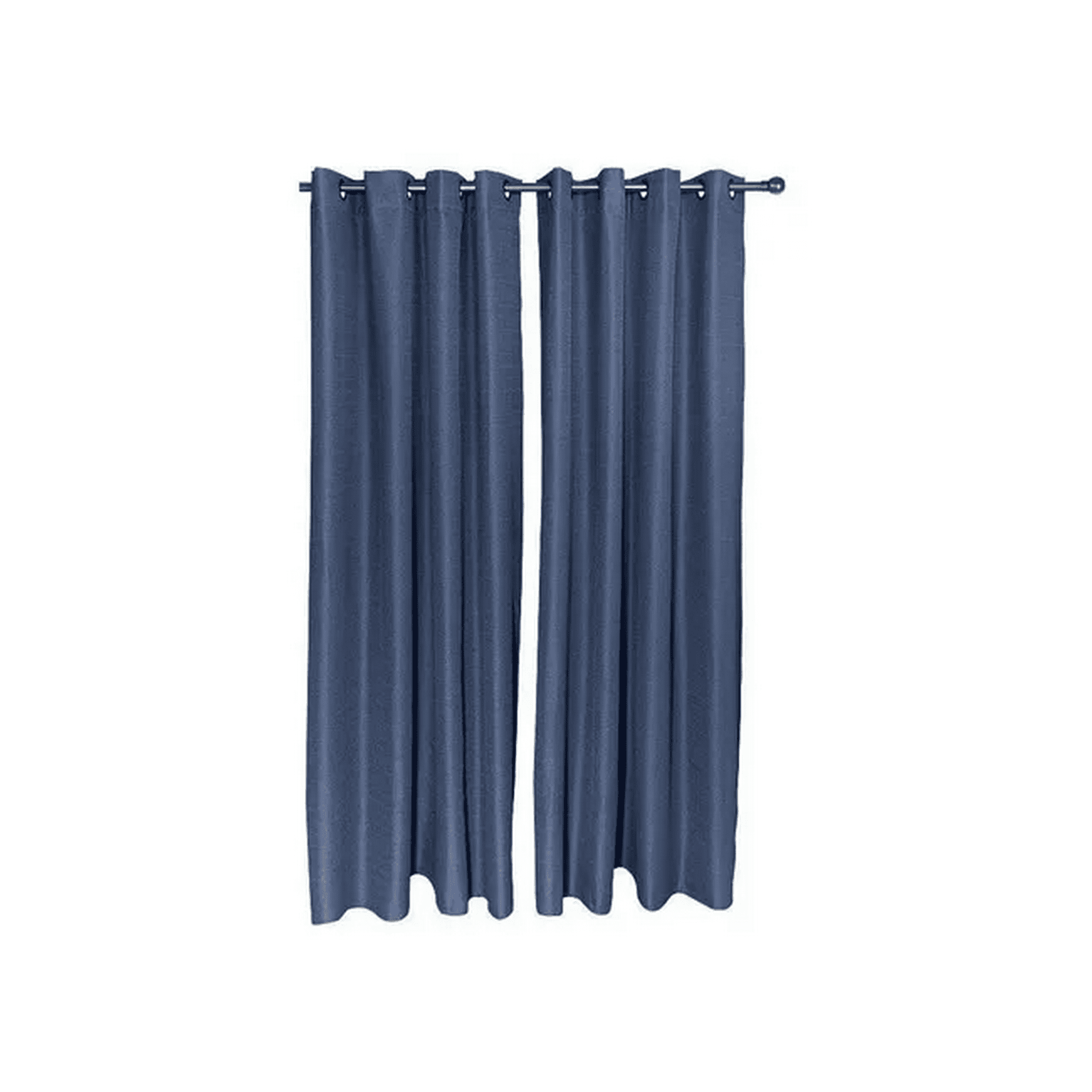 Genérico - Set Cortina Blackout Térmico 140x220 Cm, Color Azul