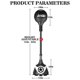 thumbnail image 2 of Saco de boxeo Josododo 120‑165 cm con soporte y guantes, 2 of 6