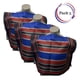 thumbnail image 1 of Pack 3 Mantas Poncho Huaso Juvenil Fechas Patrias Viva Chile, 1 of 5