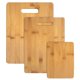 thumbnail image 1 of Juego de tablas de cortar Totally Bamboo de 3 piezas, varios tamaños, 1 of 7