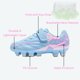 thumbnail image 4 of Tacos de Fútbol LIGVIV Sin Cordones para Césped Firme para Niños Talla 9 US, 4 of 9