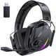 thumbnail image 1 of Auriculares inalámbricos para juegos Vakedy para PS5, PS4, PC con micrófono 50H Bat, 1 of 8