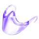 thumbnail image 1 of Colorido, Reutilizable, Transparente, Respirable, Orejeras, Ciclismo, Máscara, Protector Facial, Púrpura, 1 of 5