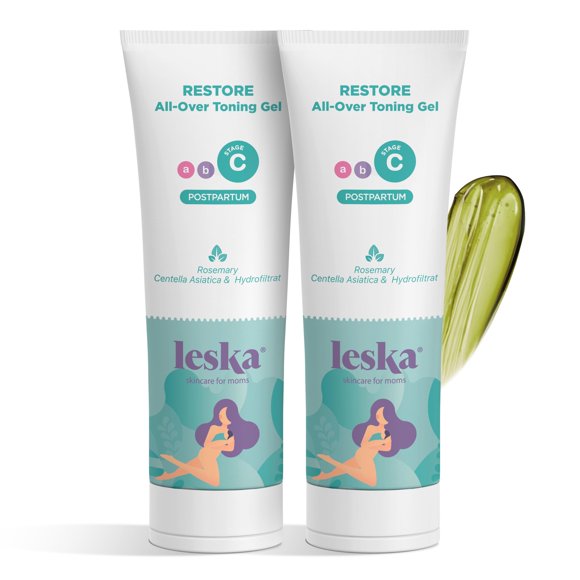 Gel de maternidad LESKA RESTORE, tonificante integral para posparto, 120 ml