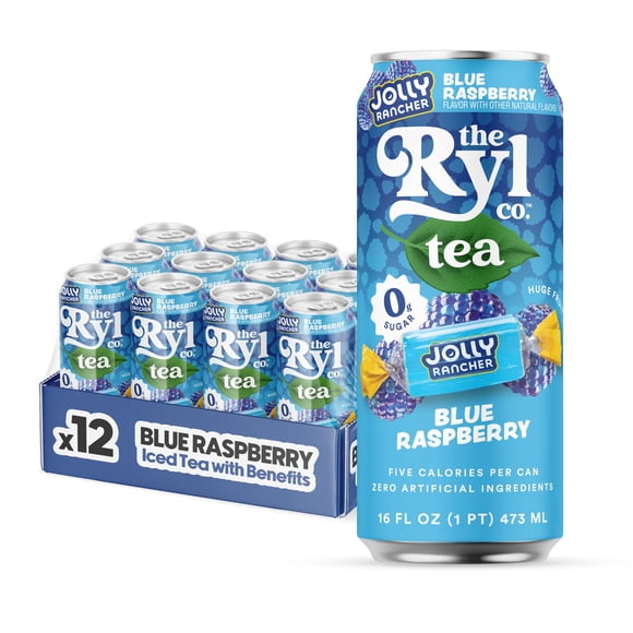 Té Helado The Ryl Co Jolly Rancher Frambuesa Azul 473 ml