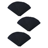 Magideal - 60 Piezas Gorro Forro Para El Sudor Gorro Forro Para El Sudor Para Gorra Desechable Auto Amigable Con La Piel Forro Para El Sombrero Bandas Para El Su Negro