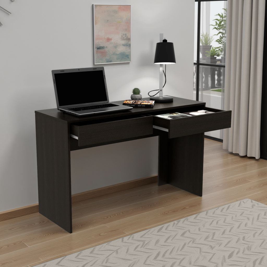 Tuhome - Escritorio 1 Cajon Acre Wengue 75x120x45 Cm