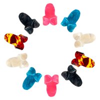 Magideal - Púas De Guitarra Profesion, Púas De Pulgar, Púas Protectoras Para Las Yemas S, Púas Para Bajo De Guitarra Eléctrica,