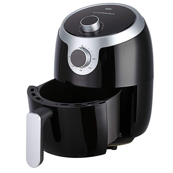 Freidora de aire COSMO COS-23AFAKB 2.3L 1000W con control de temperatura