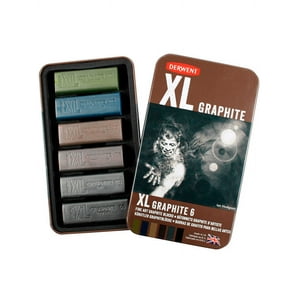 Barras Grafito De Color Xl Derwent Set 6