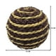 thumbnail image 4 of Set 2 Esferas De Yute Cuerda Para Decoracion Pelota Marron, 4 of 5