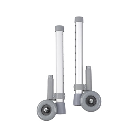 Frenos Deslizantes Traseros Walker Drive Medical 10106, Color Gris